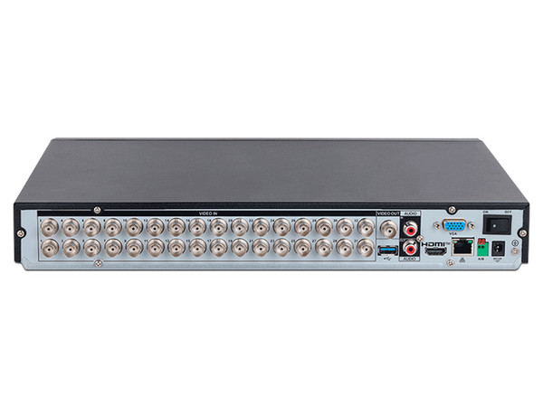 XVR Dahua DH- XVR4232AN-I-T de 32 Canales de 1080P Lite, X Plus, WizSense, H.265+, 2 Bahías de Almacenamiento SATA (No Incluido). Color Negro.