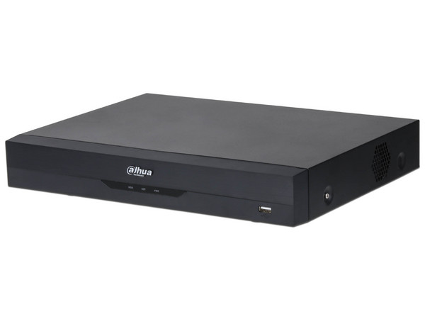 DVR Pentahíbrido Dahua DH-XVR5104HS-4KL-I3/T de 4 Canales BNC y 4 canales IP, hasta 5MP, 1 Puerto SATA para Disco Duro de hasta 16TB (No incluido).