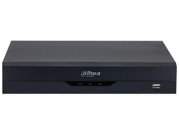 DVR Pentahíbrido Dahua DH-XVR5104HS-I3 de 4 Canales y 2 adicionales IP, hasta 5MP Lite, 1 Puerto SATA para Disco Duro de hasta 6TB (No incluido).