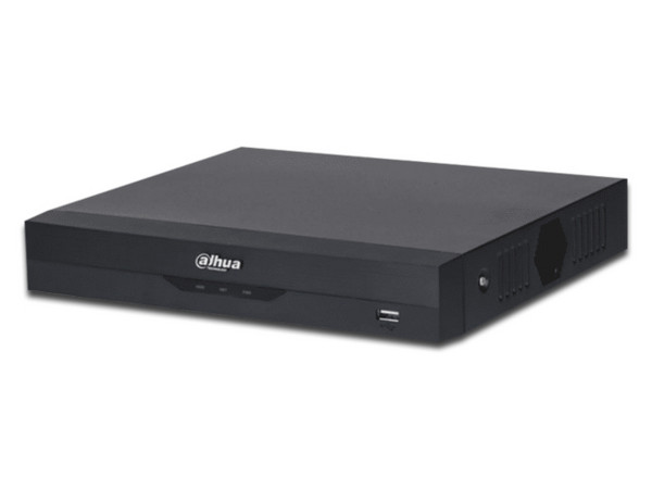 DVR Pentahíbrido Dahua DH-XVR5108HS-4KL-I3, de 8 canales analógicos, soporta HDCVI/ AHD/TVI/ CVBS/ IP, 1 x SATA (hasta 16TB), hasta 8 canales IP adicionales. No incluye disco duro.