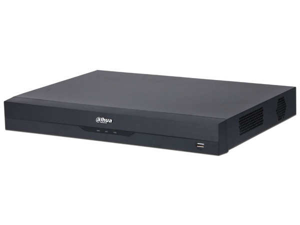 DVR Pentahíbrido Dahua DH-XVR5216A-4KL-I3/T de 16 Canales 4K, 32 Canales IP, 2 Puerto SATA para Disco Duro de hasta 16TB (No incluido).