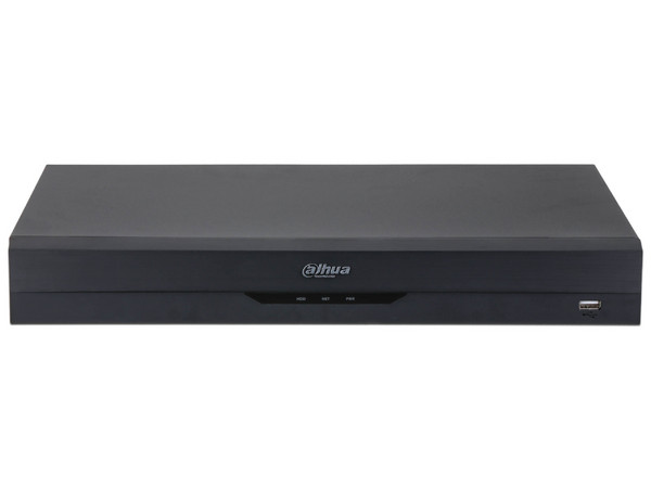 DVR Pentahíbrido Dahua DH-XVR5216AN-4KL-I3/T de 16 Canales 4K WizSense, 32 Canales IP, 2 Puerto SATA para Disco Duro de hasta 16TB (No incluido).