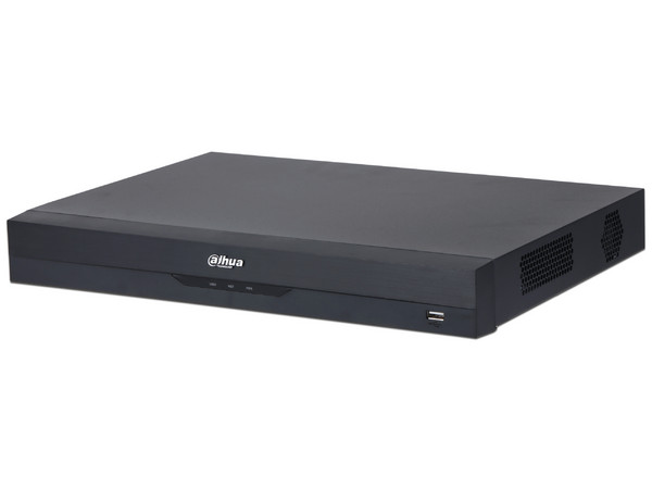 DVR DAHUA DH-XVR5216AN-I3 de 16 Canales de 5MP Lite, WizSense, H.265+, 2 Bahías de Discos Duros, 2 Canales de Reconocimiento Facial, Codificación IA, SMD Plus, Protección Perimetral.