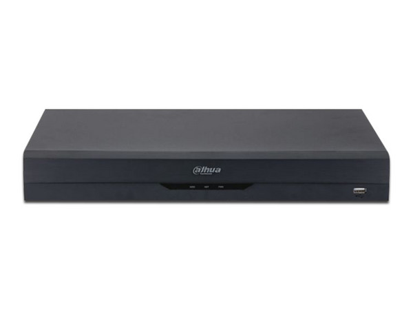 DVR Dahua XVR5232AN-I3 de 32 Canales IP, hasta 5MP, Reconocimiento Facial, 2 Puertos SATA para Disco Duro de hasta 16TB (No incluido).