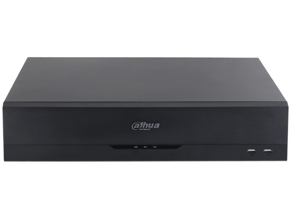 DVR Dahua XVR5832S-I3 de 32 Canales y 2 Canales de Reconocimiento Facial, hasta 5MP, 8 Puerto SATA para Disco Duro de hasta 16TB (No incluido).