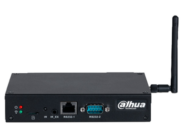 Caja de Control Multimedia Dahua DHI-DS04-AI400 para Señalización Digital, Compatible con Software MPS para Administración. Color Negro