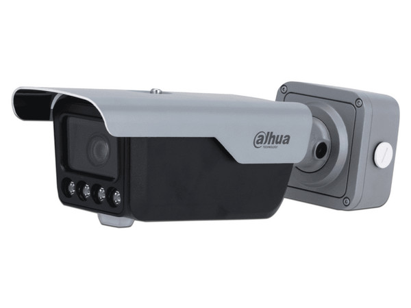 Cámara IP Tipo Bala Dahua ANPR DHI-ITC413-PW4D-Z1 de 4MP, Lente de 2.7, Iluminación LED a 10m, IP67, Color Gris.