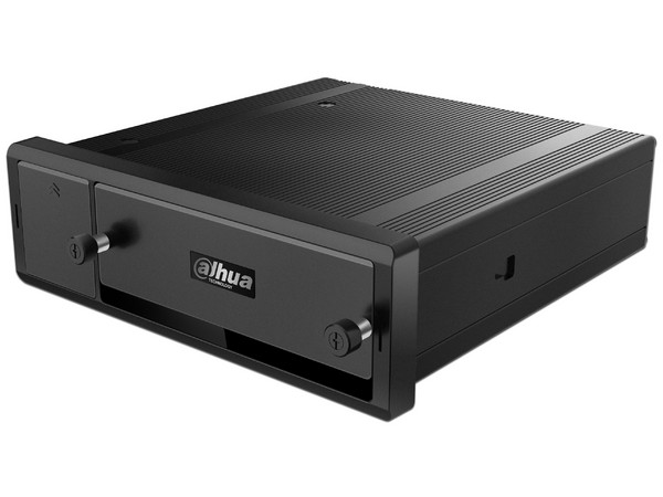 DVR Móvil DHI-MXVR4104-GFI de 4 Canales 1080p y 4 Canales IP, Lector SD hasta 256GB (Memoria no incluida), Soporta HDD hasta 2TB (No incluye disco duro).