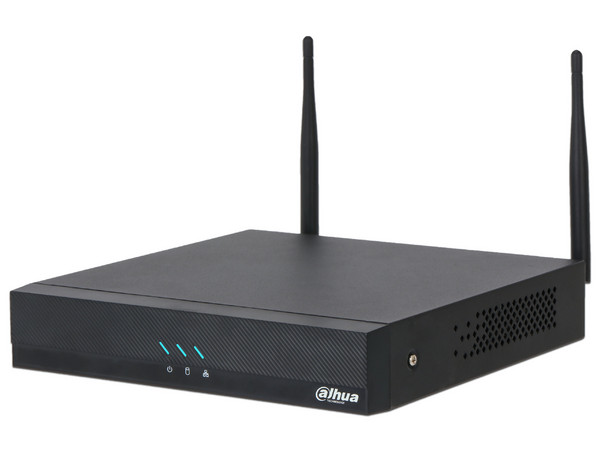 NVR Dahua DHI-NVR2104HC-W 4 Canales IP, 4MP, 1 Bahía de Disco Duro (Discos No Incluidos), Color Negro.