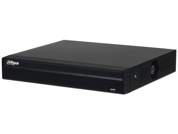 NVR Dahua IP NVR4108HS-8P-4KS2/L, de 8 canales de video 4K, 8 Puertos PoE, H.265, soporta hasta 10TB (No incluido).