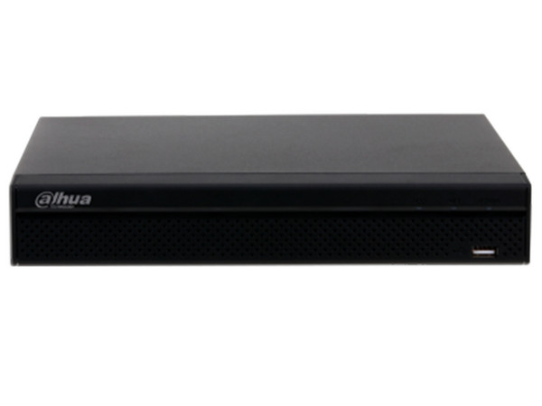 NVR Dahua NVR4108HS-8P-4KS3 de 8MP, 8 canales IP, 8 puertos PoE, 1 puerto SATA (No incluye disco duro).