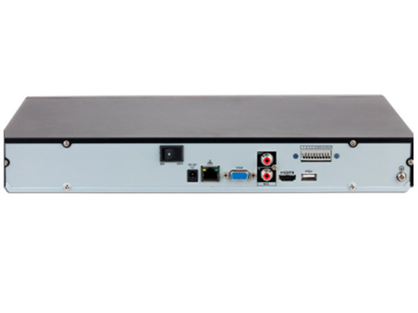 NVR Dahua DHI-NVR4216-4KS3 de 16 canales 8MP, 4K, Smart H265+ y Smart H.264 +, 2 puertos para Discos Duros 20TB (No incluido).
