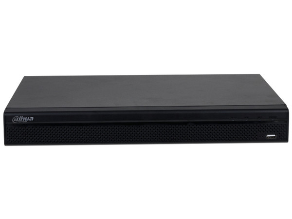 NVR Dahua IP NVR4232-16P-4KS2/L de 32 Canales de Video 4K, Interfaz 4.0, 16 Puertos PoE, H.265, 2 Bahías de Disco Duro, Ancho de Banda 160 Mbps, soporta hasta 10TB (No incluido).