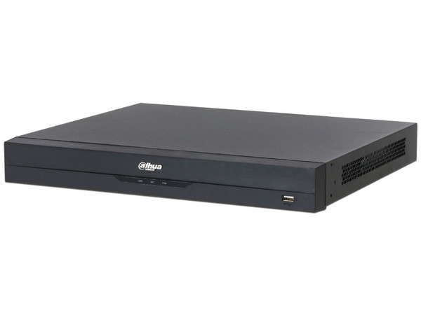 NVR Dahua DHI-NVR5216-16P-EI2 de 16 Canales, HDMI, 2 puertos SATA, Soporta hasta 40TB ](Discos No Incluidos). Color Negro.