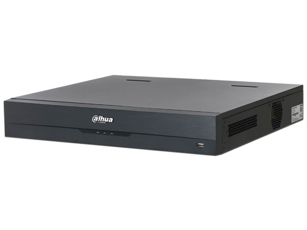 NVR Dahua DHI-NVR5432-EI2 de 32 canales IP con Decodificación, hasta 32 MP, HDMI, VGA, Ethernet, Protección perimetral, No incluye Disco Duro.