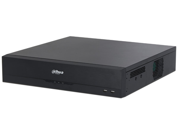 NVR Dahua DHI-NVR5816-EI2 IP WizSense de 16 Canales 8K, RJ45, H.265+, Entrada de 384 Mbps, 8 bahías de discos duros (No incluye disco duro), Color Negro.