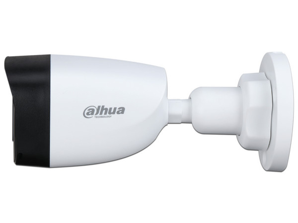Cámara Tipo Bullet Dahua HAC-HFW1209CN-A-LED de 2MP, micrófono integrado, IR hasta 20m, IP67.