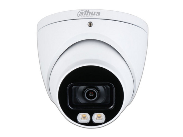 Cámara de vigilancia tipo domo Dahua DHT0300011 de 5MP con lente fijo de 3.6mm.