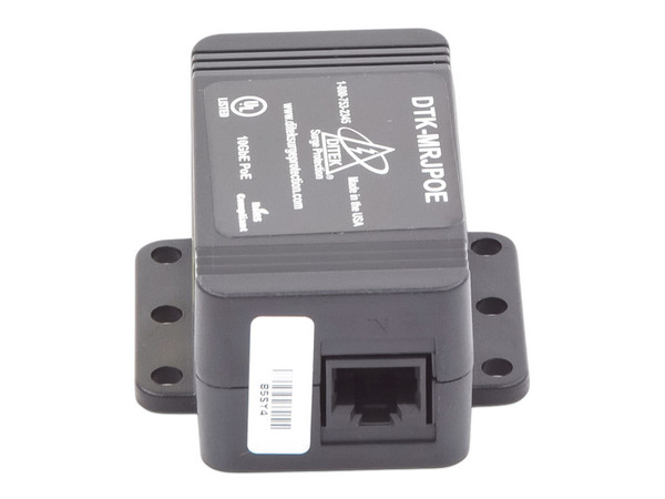 Protector Contra Sobretensiones Dahua DTK-MRJPOE, PoE/HiPoE hasta 10 GbE, para Cámaras IP PoE, WAP, Control de Acceso e Iluminación PoE.