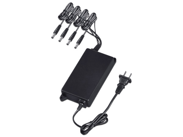 Adaptador de Corriente Dahua EUHA-070D para Hasta 4 Cámaras, 12V/2.8A, Color Negro.