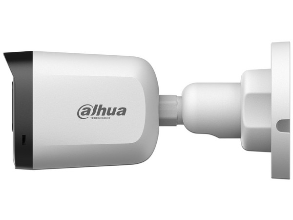 Cámara Tipo Bala Dahua HAC-B1A51-U-28 de 5MP, Lente de 2.8mm, IR hasta 30m, IP67, Color Blanco.