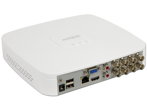 Kit de seguridad Trihibrido Dahua con DVR y 8 cámaras tipo bullet.