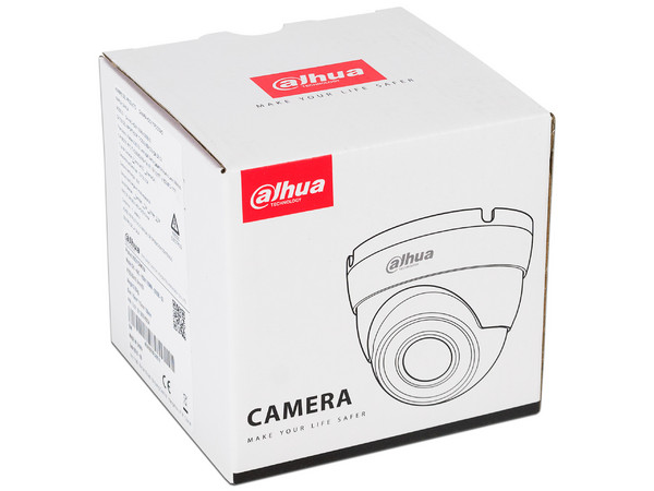 Cámara Dahua tipo Domo HDAW1100M28S3 de 1MP, IR 30 mts.
