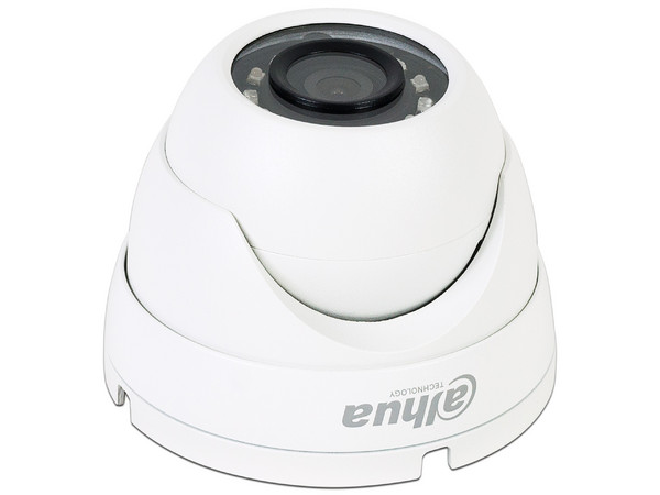 Cámara Dahua tipo Domo HDAW1100M28S3 de 1MP, IR 30 mts.