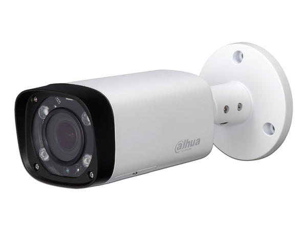 Cámara de vigilancia tipo bullet Dahua HFAW1220RE6 de 1080p, IR hasta 60m, IP67.