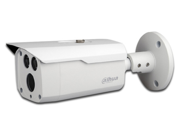 Cámara de vigilancia tipo Bullet Dahua HFW1400D36 de 4MP, IR hasta 80m, IP67.