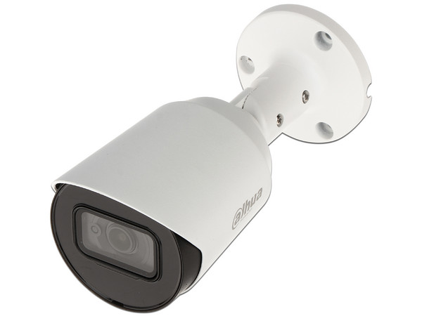 Cámara de Vigilancia Tipo Bullet Dahua HFW1801TN-A de 8 MP, Lente de 2.8mm (3840 x 2160p), IR de hasta 30m, IP67.
