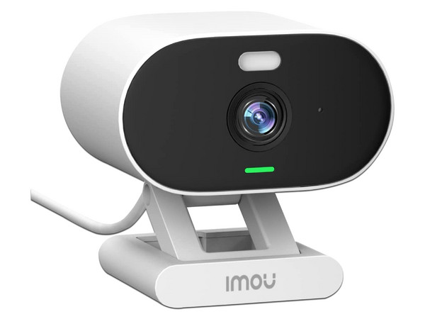 Cámara IP Wi-Fi 2MP Dahua Imou Versa IPC-C22FN-IMOU: Lente de 2.8 mm, visión nocturna IR hasta 20 m, clasificación IP67, compresión H.265, audio bidireccional, detección de humanos, base con imán para fácil instalación, ranura MicroSD hasta 256GB.