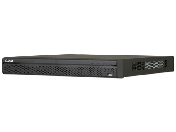 NVR Dahua de 8 canales IP, Salida de video HDMI/VGA, Resolución Ultra HD 4K(3840 x 2160), Almacenamiento de 2 x SATA de hasta 10TB por disco (no incluidos) PoE, Tecnología ePoE.