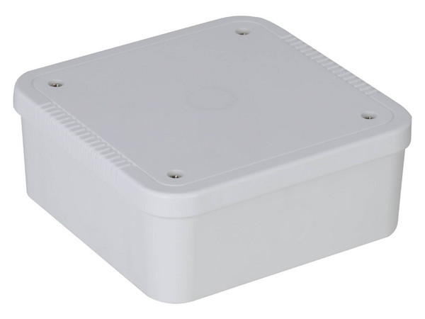 Caja para Conexiones Dahua PFA12C para ocultar conexiones de cámaras de vigilancia.