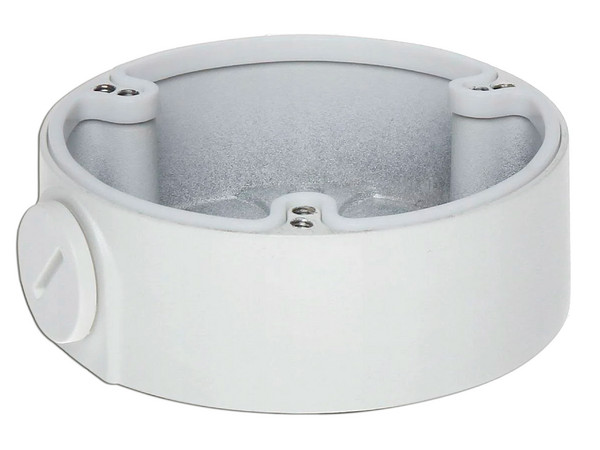 Caja de conexiones Dahua PFA136 para cámara mini PTZ, Color blanco.