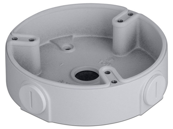 Caja de conexiones Dahua PFA136 para cámara mini PTZ, Color blanco.