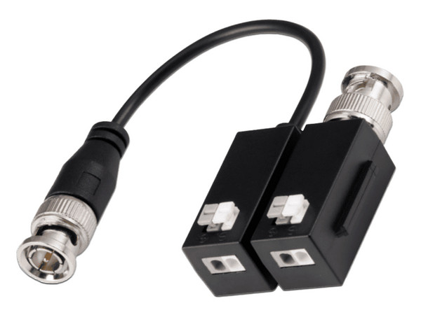 Transceptores Pasivos Dahua PFM800B-4K, hasta 4K, HDCVI/AHD/TVI/CVBS, Color Negro. Paquete con 2 piezas.