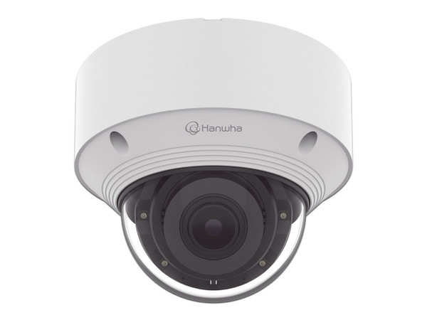 Cámara IP de Vigilancia Tipo Domo Hanwha QNV-C9083R de 8MP, IP66, IK10, IR Hasta 30m.