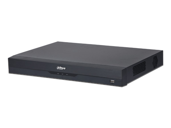 DVR Pentahíbrido Dahua XVR5232AN-I3 de 32 canales, Soporta HDCVI / AHD / TVI / CVBS / IP, 3840 x 2160 p, 2 x SATA (hasta 16 TB). No incluye disco duro.