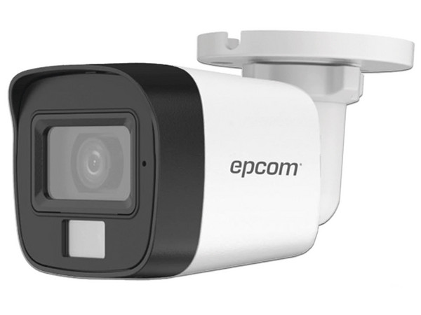 Cámara IP Tipo Bala Epcom TURBOHD B3K-TURBO-DL de 5MP (2960 x 1665), Lente de 2.8mm, IR de Hasta 30m. Color Blanco.