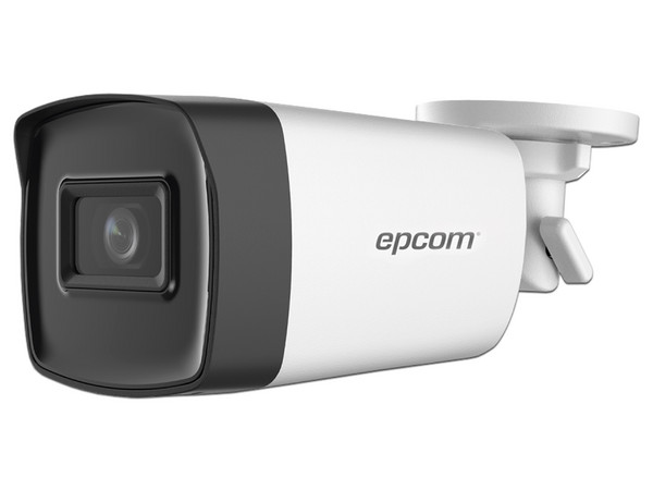 Cámara de Vigilancia tipo Bala Epcom B50-TURBO-G2X(B), 5MP (2560 x 1944), IR hasta 40m, IP67. Color Blanco.