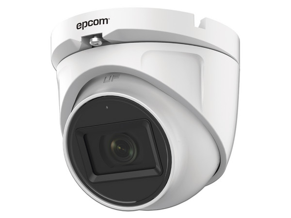 Cámara de Vigilancia tipo Domo Epson E8-TURBO-G2/A de 2MP, Lente de 2.8mm, IR hasta 30m, IP66.