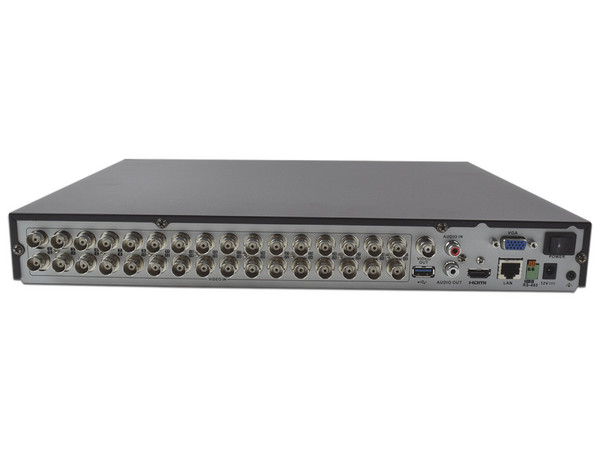 NA - DVR Pentahíbrido Epcom EV-4032TURBO de 32 Canales y 8 adicionales IP, hasta 4MP, 2 Puertos SATA para Disco Duro de hasta 8TB (No incluido).