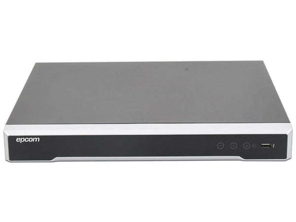 DVR Epcom EV-8016TURBO-DL(E), 4K, 16 Canales TURBOHD y 16 Canales IP, RJ-45.