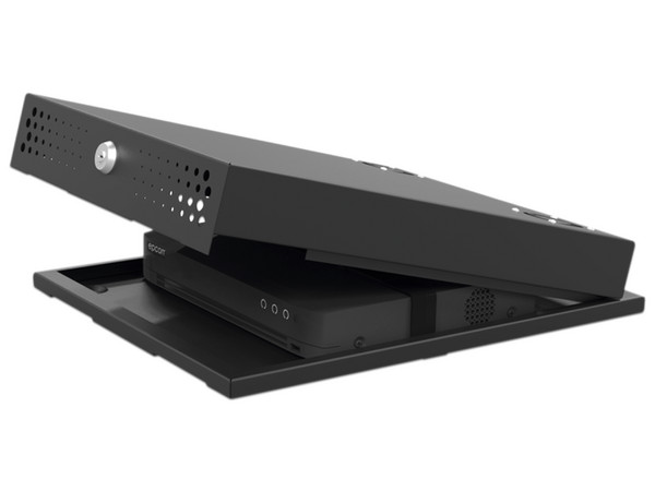 Gabinete Metálico de Seguridad para DVR/NVR. Tamaño Max. de DVR/NVR: 315 x 62 x 288 mm.