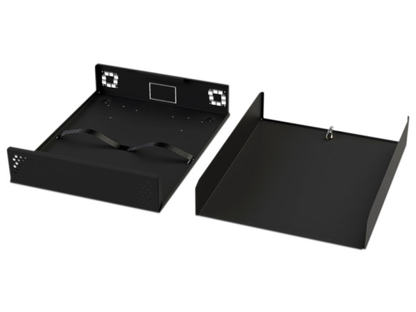 Gabinete Metálico Epcom GABVID2R3, para DVR y NVR, Compatible con Fuente SLIM.