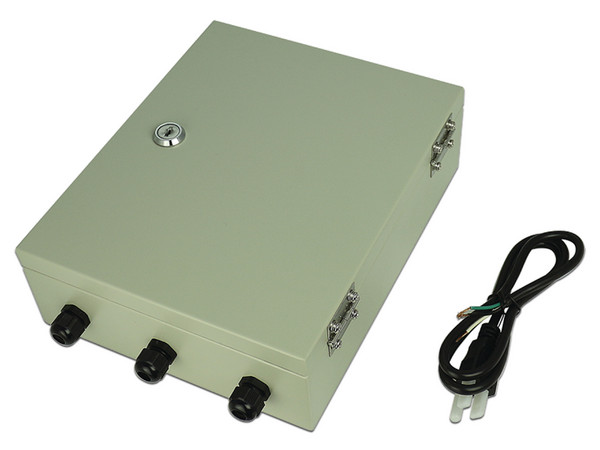 Fuente de Poder Profesional EPCOM PS247AC para Domos PTZ de 24 Vca 7A, Exterior, Voltaje de Entrada de 127 Vca.