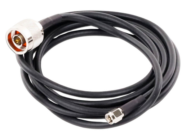 Jumper Epcom con Cable RG-58U-SYS de 2 m, Conector N a SMA (M-M).
