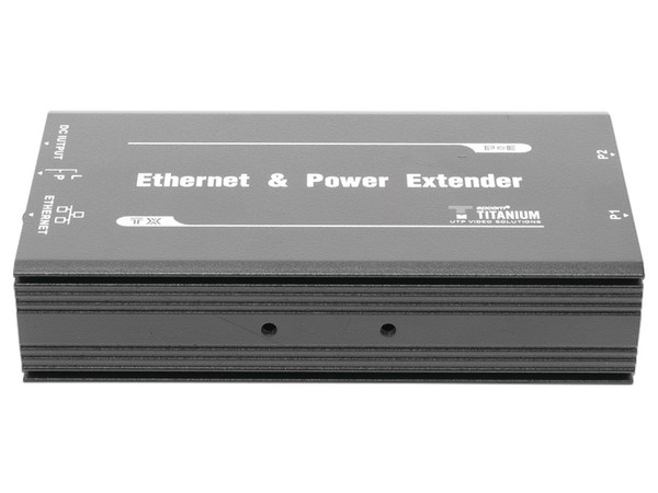 Transmisor EPCOM TT-8001TPOE para Extensor PoE TT-8001R, Hasta 600m PoE, 1 Puerto para recepción de vídeo y alimentación PoE, Ideal para Domos y Cámaras IP, Conexión en Cascada, Soporta PTZs de 60W.