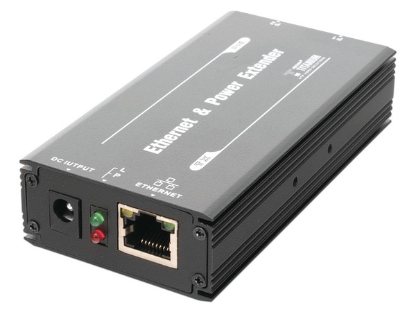 Transmisor EPCOM TT-8001TPOE para Extensor PoE TT-8001R, Hasta 600m PoE, 1 Puerto para recepción de vídeo y alimentación PoE, Ideal para Domos y Cámaras IP, Conexión en Cascada, Soporta PTZs de 60W.